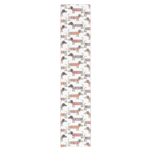 Chemin De Table Court Chien de saucisse Dachshund