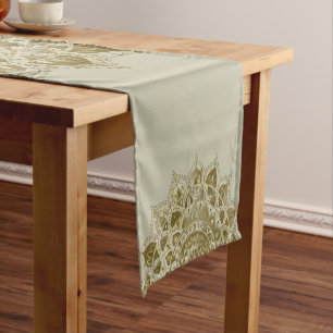 Chemin De Table Court Classique Mandala Inde Style 4