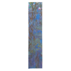 Chemin De Table Court Claude Monet - Lys d'Eau Bleue