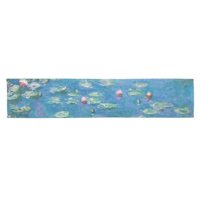 Chemin De Table Court Claude Monet - Nymphéas 1906 (Horizontal)