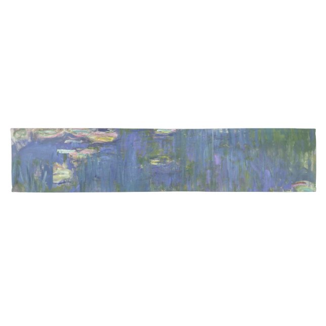Chemin De Table Court Claude Monet - Nymphes d'eau (Horizontal)