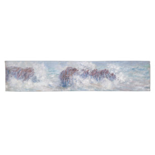 Chemin De Table Court Claude Monet - Tempête au large de la côte de Bell