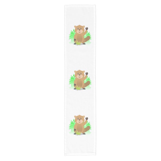 Chemin De Table Court Clipart de Mole (Devant)