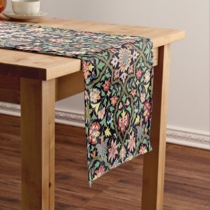 Chemin De Table Court Coloré Vintage Floral Indien Mandala Motif