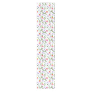 Chemin De Table Court Conception de fleurs sauvages charmantes