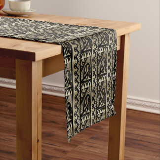 Chemin De Table Court Conception polynésienne Abstraite tribale