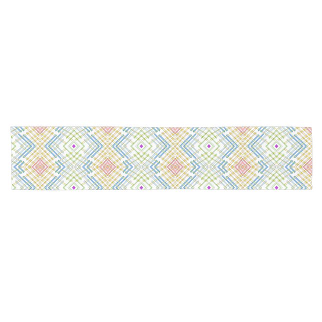 Chemin De Table Court Couleur de table amusante (Horizontal)