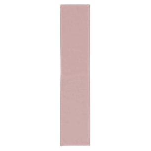 Chemin De Table Court Couleur solide rose pastel rouge bouché SW 6304
