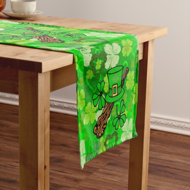 Chemin De Table Court Coureur de nappes Saint Patrick's Day (In Situ)