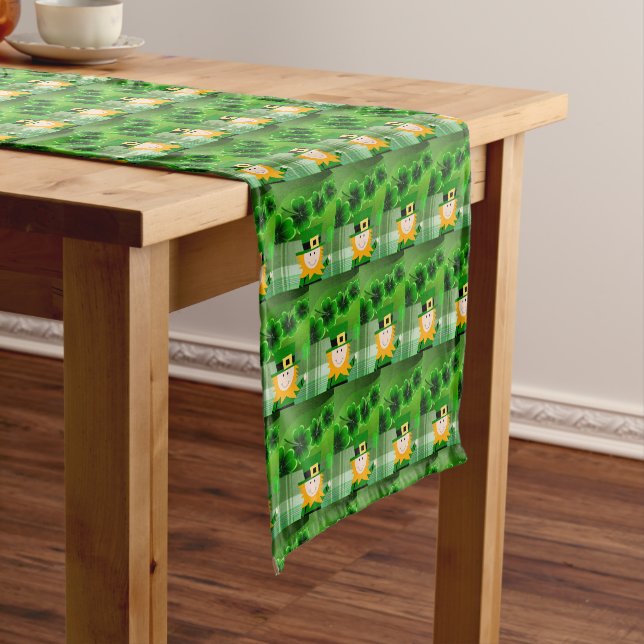Chemin De Table Court Coureur de nappes Saint Patrick's Day (In Situ)