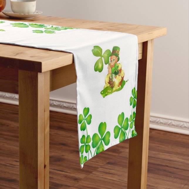 Chemin De Table Court Coureur de nappes Saint Patrick's Day (In Situ)