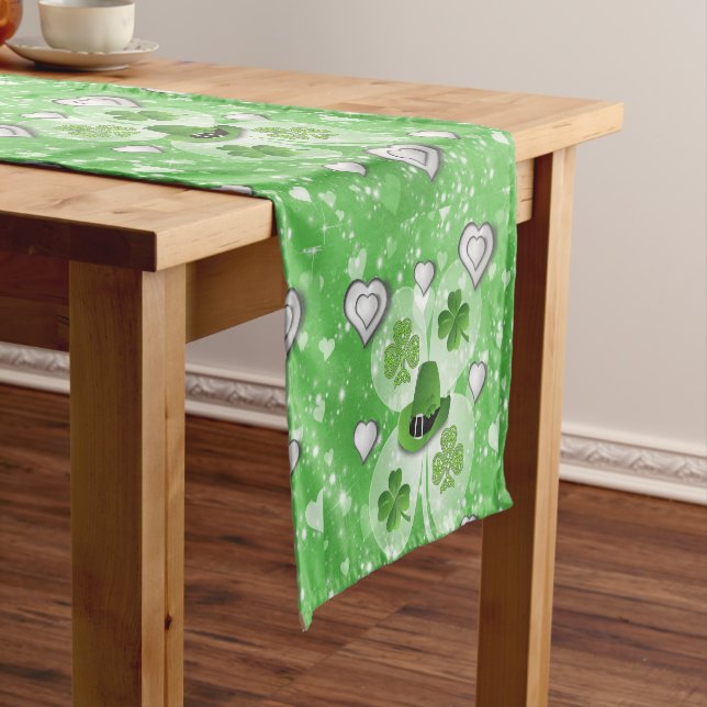 Chemin De Table Court Coureur de nappes Saint Patrick's Day (In Situ)