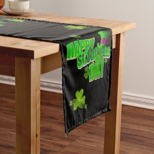 Chemin De Table Court Coureur de nappes Saint Patrick's Day (In Situ)