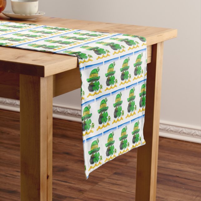 Chemin De Table Court Coureur de nappes Saint Patrick's Day (In Situ)