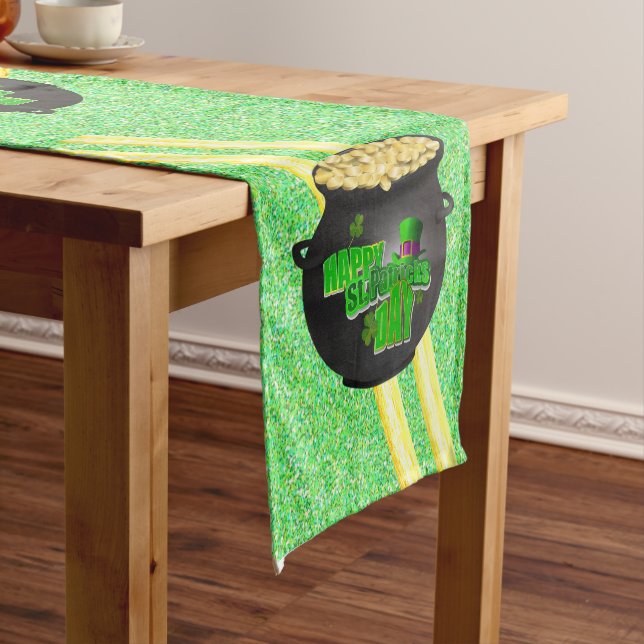 Chemin De Table Court Coureur de nappes Saint Patrick's Day (In Situ)