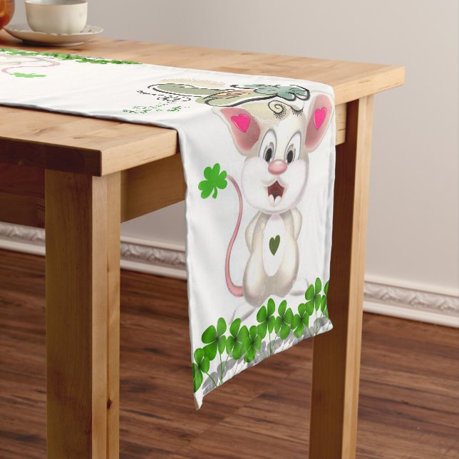 Chemin De Table Court Coureur de nappes Saint Patrick's Day (In Situ)