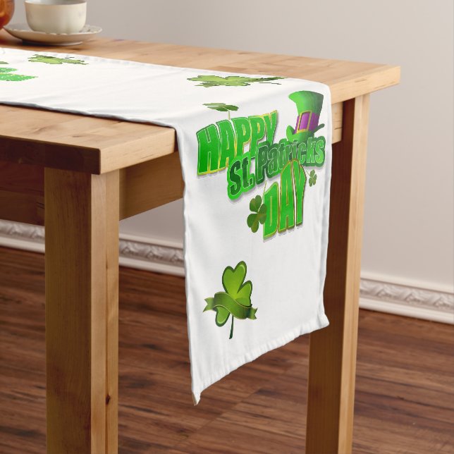 Chemin De Table Court Coureur de nappes Saint Patrick's Day (In Situ)