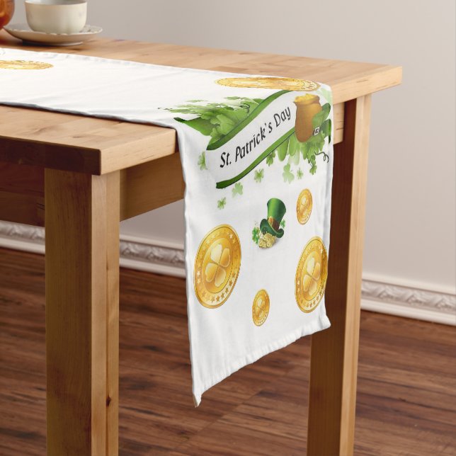 Chemin De Table Court Coureur de nappes Saint Patrick's Day (In Situ)