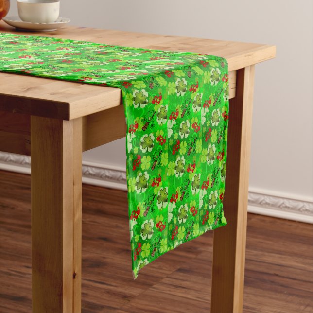 Chemin De Table Court Coureur de nappes Saint Patrick's Day (In Situ)