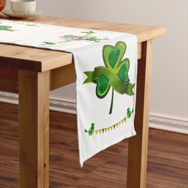 Chemin De Table Court Coureur de nappes Saint Patrick's Day (In Situ)