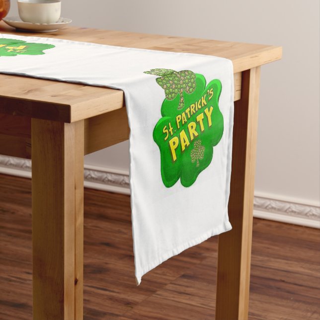 Chemin De Table Court Coureur de nappes Saint Patrick's Day (In Situ)