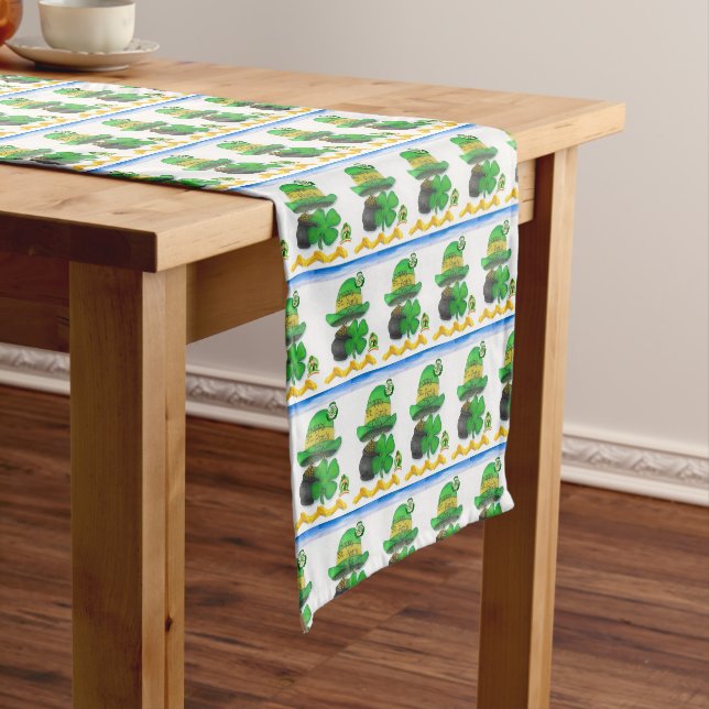 Chemin De Table Court Coureur de nappes Saint Patrick's Day (In Situ)