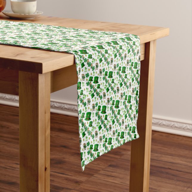 Chemin De Table Court Coureur de nappes Saint Patrick's Day (In Situ)