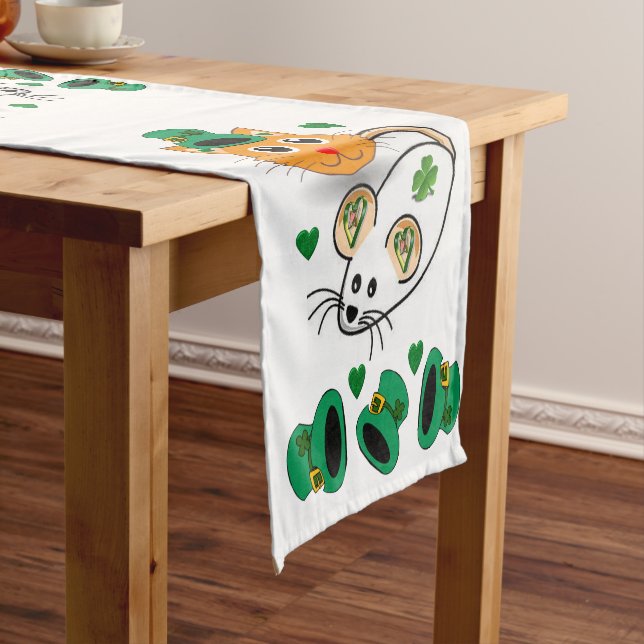 Chemin De Table Court Coureur de nappes Saint Patrick's Day (In Situ)