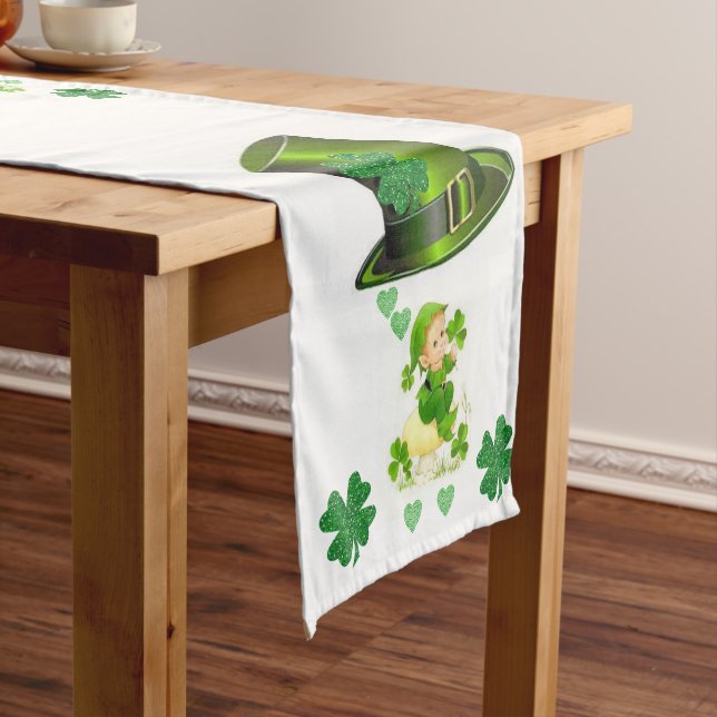 Chemin De Table Court Coureur de nappes Saint Patrick's Day (In Situ)