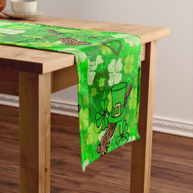 Chemin De Table Court Coureur de nappes Saint Patrick's Day (In Situ)