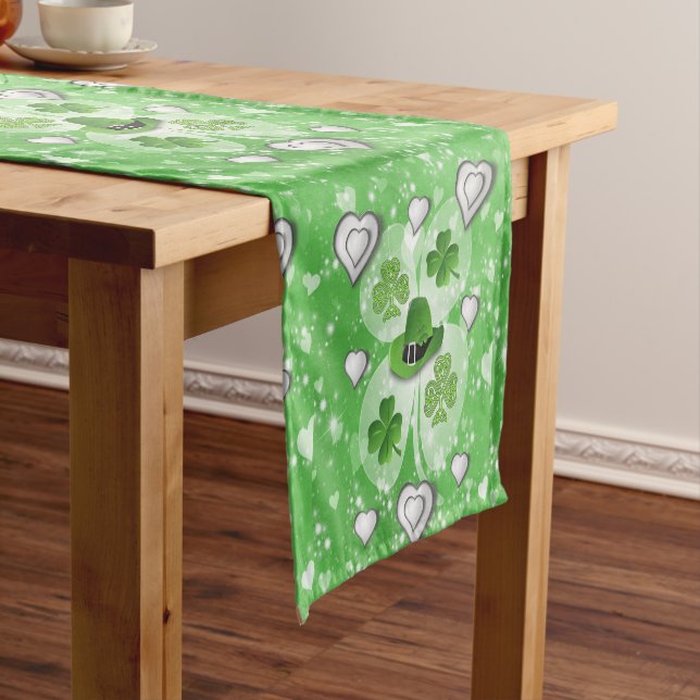 Chemin De Table Court Coureur de nappes Saint Patrick's Day (In Situ)