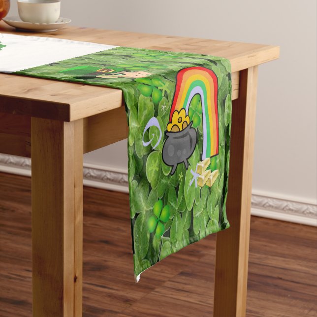 Chemin De Table Court Coureur de nappes Saint Patrick's Day (In Situ)