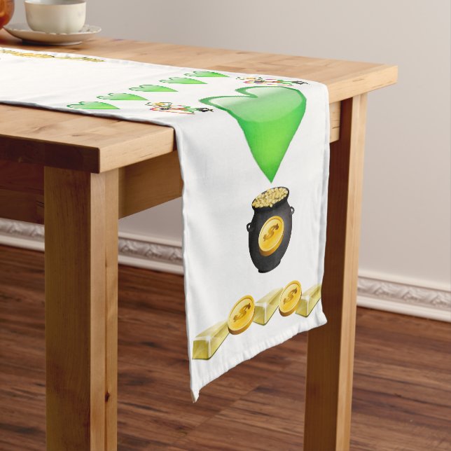 Chemin De Table Court Coureur de nappes Saint Patrick's Day (In Situ)
