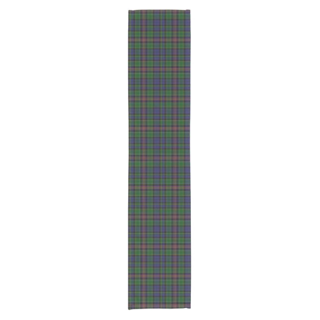 Chemin De Table Court Coureur de table Allison Tartan Plaid (Devant)