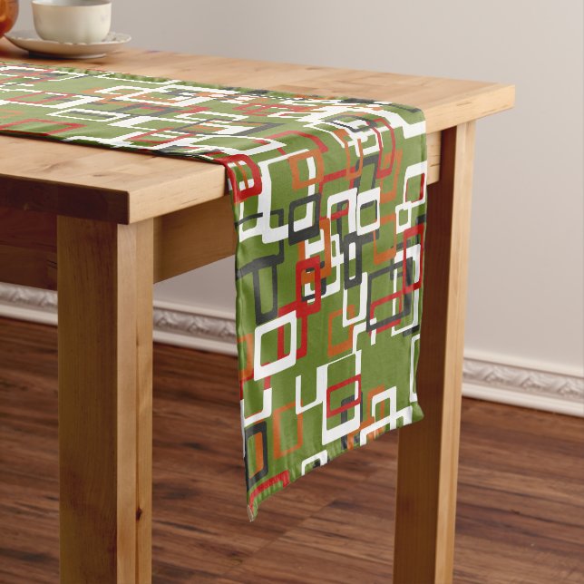 Chemin De Table Court Coureur de table atomique du milieu du siècle (In Situ)