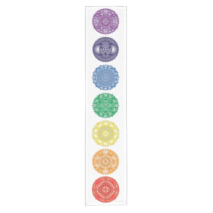 Chemin De Table Court Coureur de table Chakra Mandala
