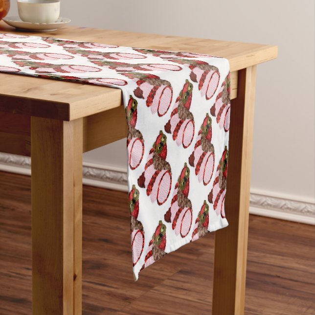 Chemin De Table Court Coureur de table courte Owl (In Situ)