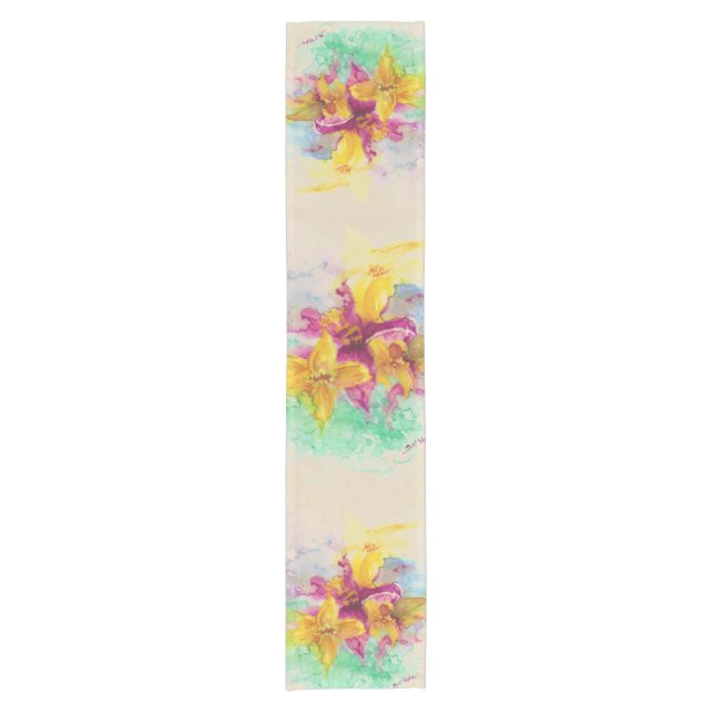 Chemin De Table Court Coureur de table de lis (Devant)