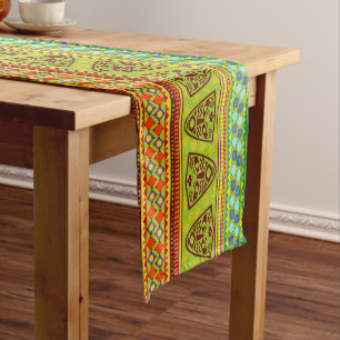 Chemin De Table Court Coureur de table de motifs africains