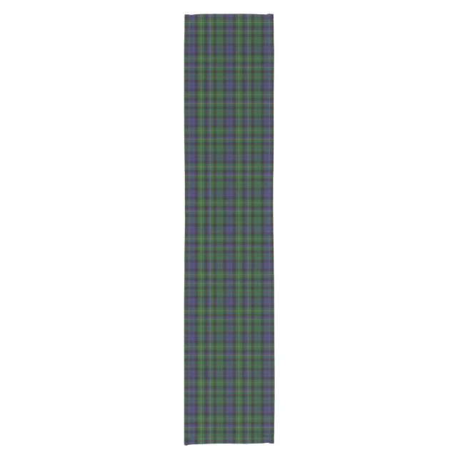 Chemin De Table Court Coureur de table de plateau MacBride Clan Tartan (Devant)