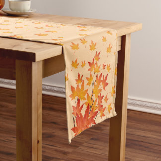 Chemin De Table Court Coureur de table des vibrations d'automne