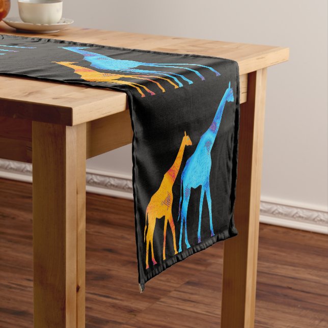 Chemin De Table Court Coureur de table Giraffe (In Situ)