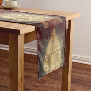 Chemin De Table Court coureur de table golden buddha