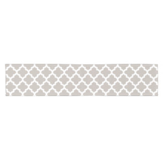 Chemin De Table Court Coureur de table gris chaud