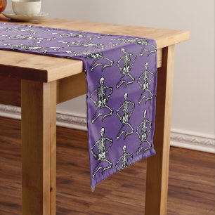 Chemin De Table Court Coureur de table Halloween Skeleton