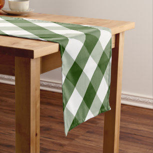Chemin De Table Court Coureur de table moderne Buffalo Check