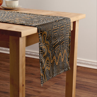 Chemin De Table Court Coureur de table Motif en tissu Kuba :