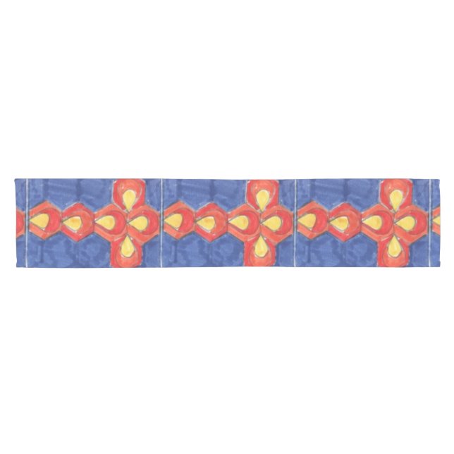 Chemin De Table Court Coureur de table multimotif (Horizontal)
