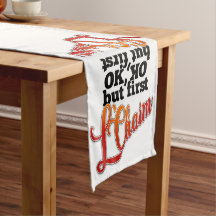 Coureur de table Shabbat Lechaim, Kiddush