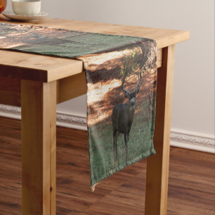 Chemin De Table Court Coureur de Tableau de mâle de Blacktail
